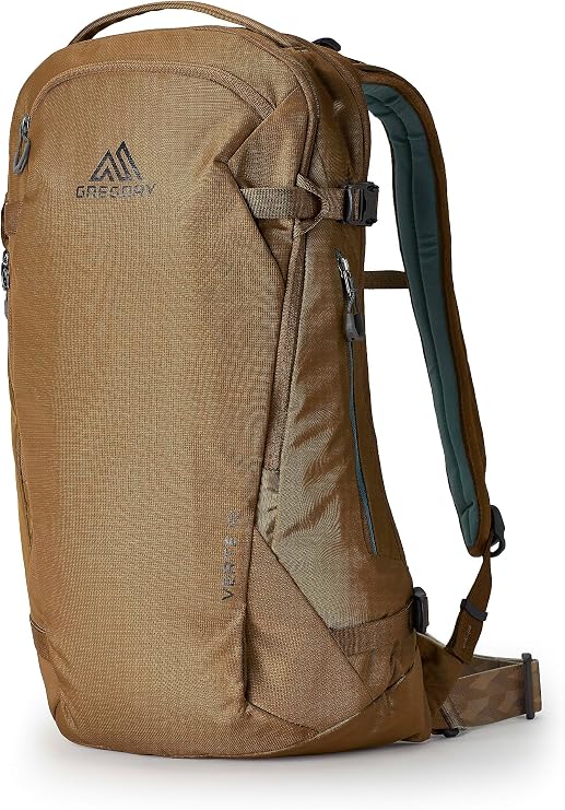 Gregory Verte 18L Unisex Skiing & Snowboarding Backpack, Carry Skis, Snowboard, Insulated Hydration Sleevee For Water Bladders (Reservoir Not Included), Small/Medium, Coyote Midnight