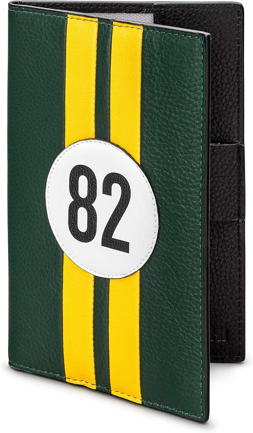 Yoshi Race Car Livery #82 Leather Golf Scorecard Holder, for Golf Score Cards, Men & Women with Pen Loop