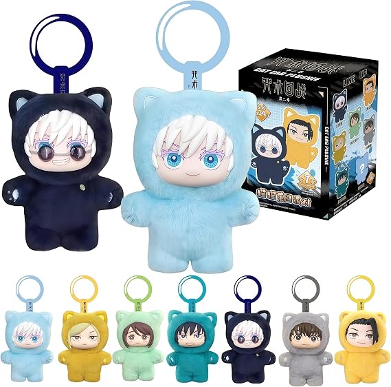 MINISO Premium Spell Return to Cat Paradise Party Series Blind Box Random Figure Collection Model Bag Pendant Desktop Ornament Random1Pc