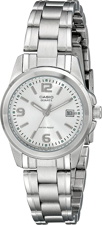 Casio Womens Classic Stainless Steel Bracelet Watch