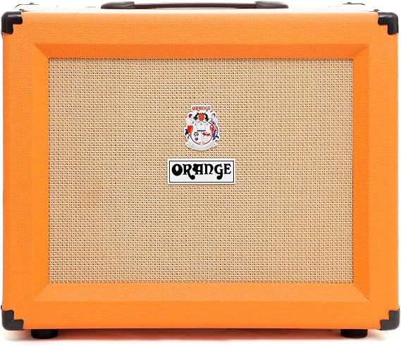 Orange Crush Pro 60 60W 2-Channel 12" Guitar Amplifier Head with Speaker Combo, Orange