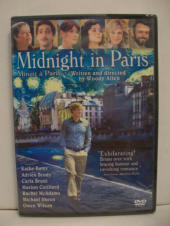 Midnight in Paris dvd
