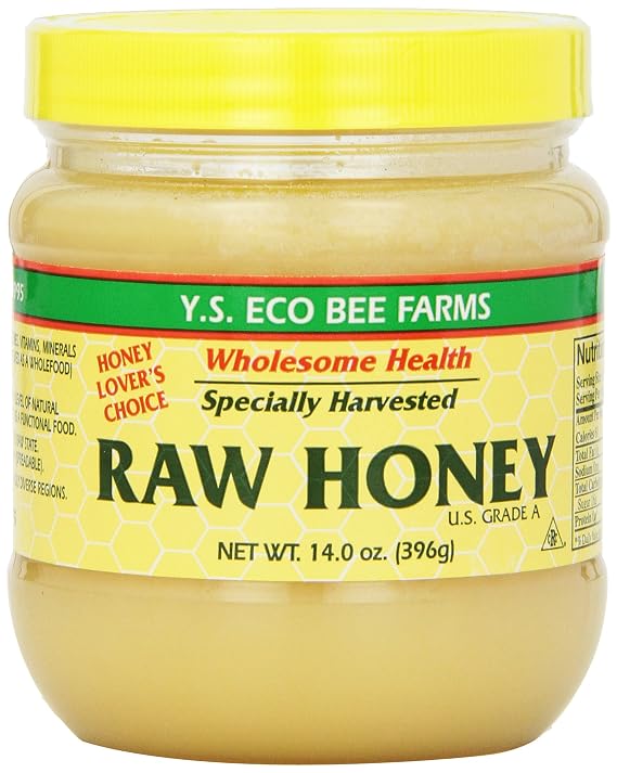 YS Organic Bee Farms - Healthy Honey (Raw), 14 oz