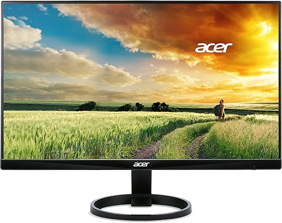 Acer R240HY Abmidx 23.8" Full HD (1920 x 1080) VA Monitor (HDMI, DVI & VGA Ports)