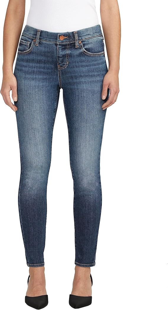 Jag Jeans Women's Maya Mid Rise Skinny Leg Jeans