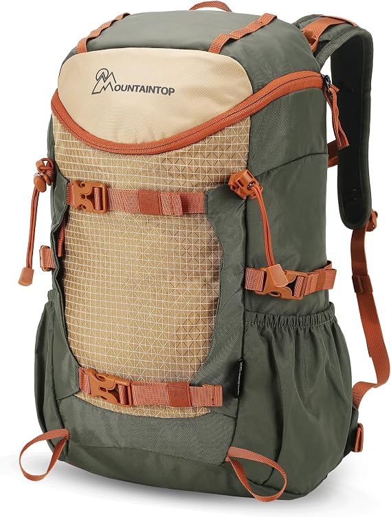 MOUNTAINTOP 20L Hiking Backpack, Lightweight Small Outdoor Daypack