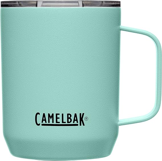CamelBak Horizon 12 oz Camp Mug - Insulated Stainless Steel - Tri-Mode Lid