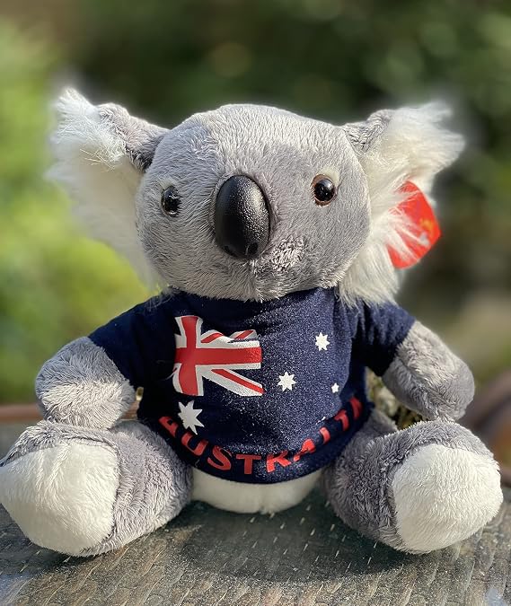 Koala Stuffed Animal - 6 Inch Plush Koala Bear with T-Shirt, Super Soft Australian Souvenir Gift