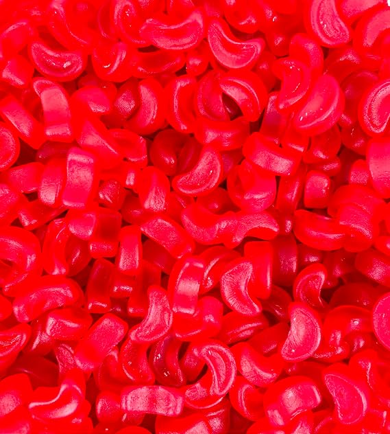 Squirrel Cherry Lips Sweets 250g Bag Pouch Retro Sweets Pic and Mix Candy
