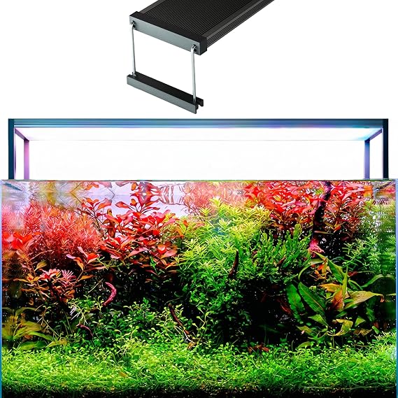 TWINSTAR S Line 600S WRGB LED Aquarium Light, Fits 24-28 Inch Tanks