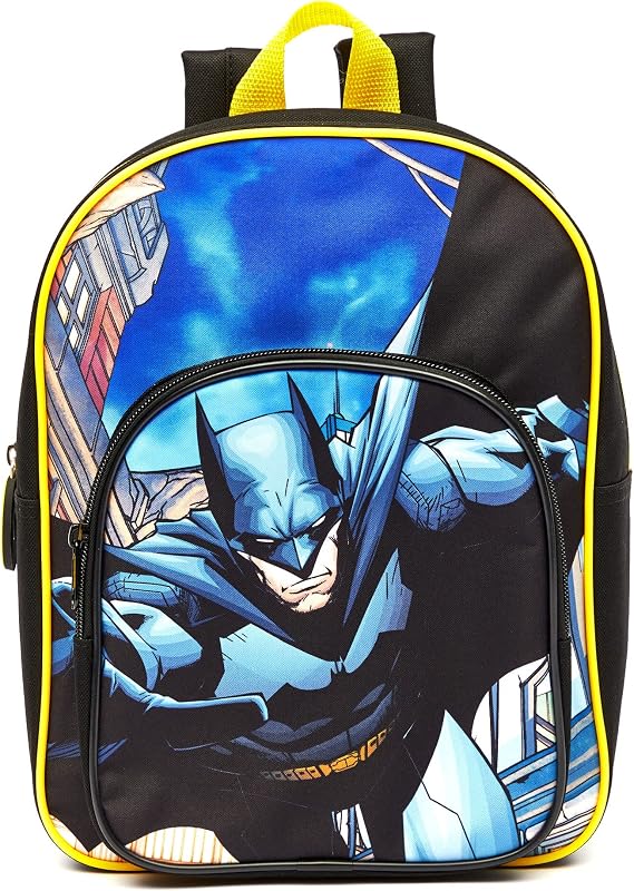 William Lamb Batman Romford Arch Backpack, Black, 30 x 25 x 12cm / 6 Litres