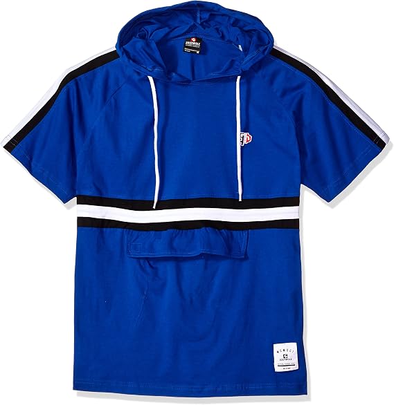 Southpole Young Men Short Sleeve Hooded Fashion Tee Shirt