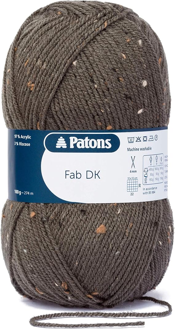 Patons Fab DK, Forest Tweed (8373), 100g
