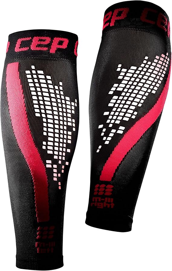 CEP Womens Reflective Compression Calf Sleeves - NightTech