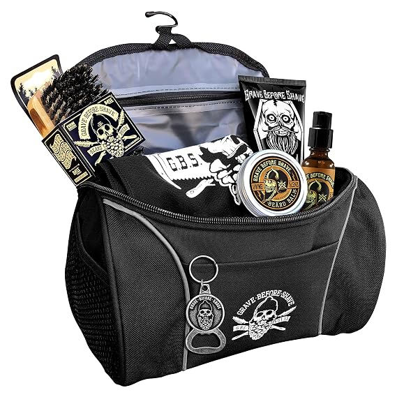 Grave Before Shave Travel Beard Pack (Viking Blend)