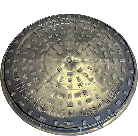Polydrain 450mm Manhole Cover &amp; Frame