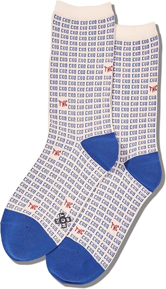 Hot Sox Women's Fun Conversation Starter Crew Socks - 1 Pair Pack - Cool & Funny Novelty Fashion Gifts