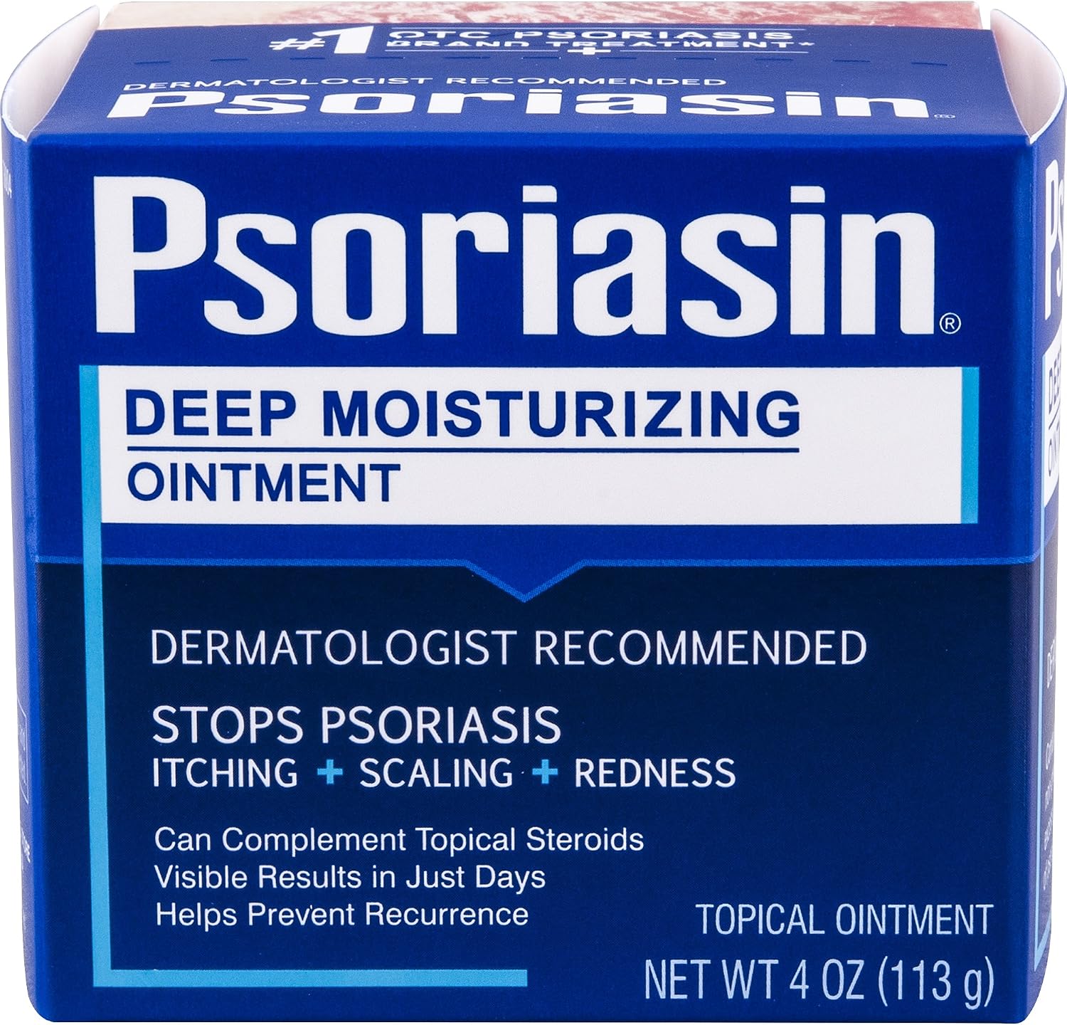 PSORIASIN Deep Moisturizing Ointment 4 oz  Pack of 2