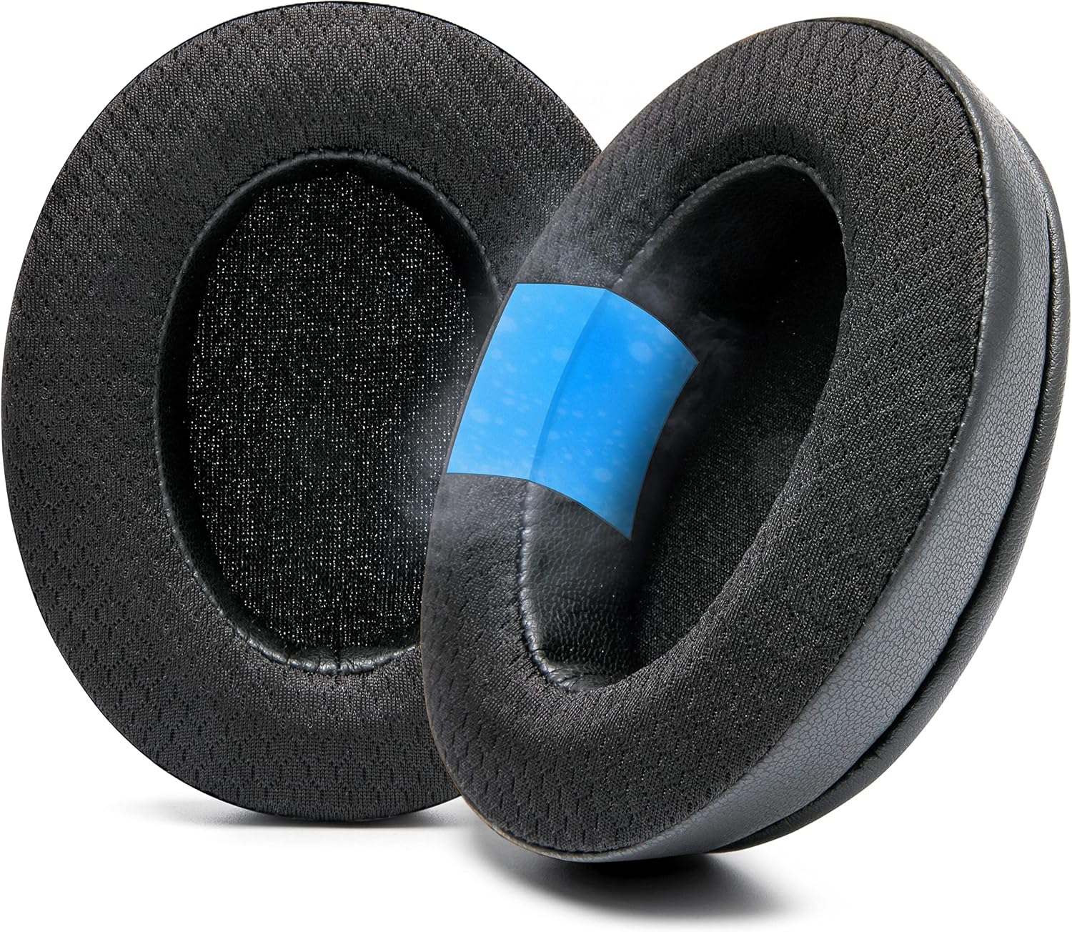 WC Freeze for Arctis Nova - Hybrid Fabric Cooling Gel Replacement Earpads for Arctis Nova Pro Wired, Nova 7, 5, 4, 3, 1 - Made by Wicked Cushions Does Not Fit Nova Pro Wireless | Black