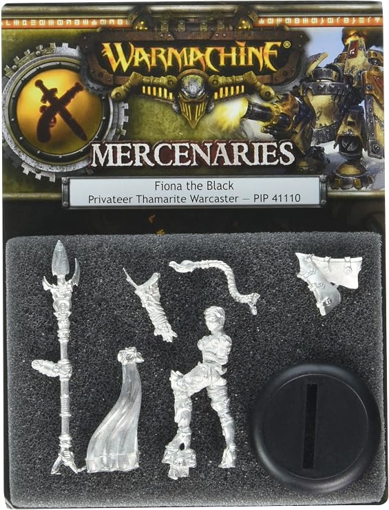 Privateer Press - Warmachine - Mercenary: Fiona The Black Privateer Model Kit