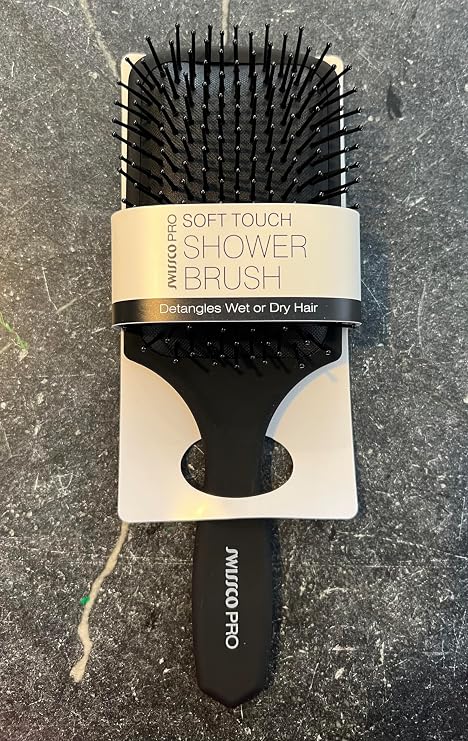 Swissco Soft Touch Shower Hair Brush (Black)