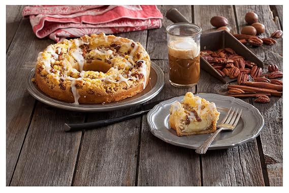 Pecan Custard Coffee Cake