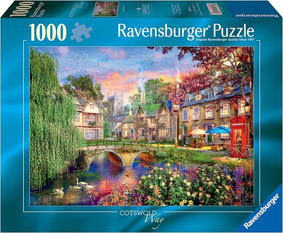 Ravensburger Cotswold Way 1000 Piece Jigsaw Puzzles for Adults and Kids Age 12 Years Up