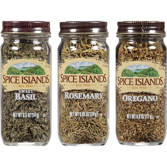 Spice Islands Ultimate Italian Seasoning and Spice Set with Oregano, Basil, and Rosemary