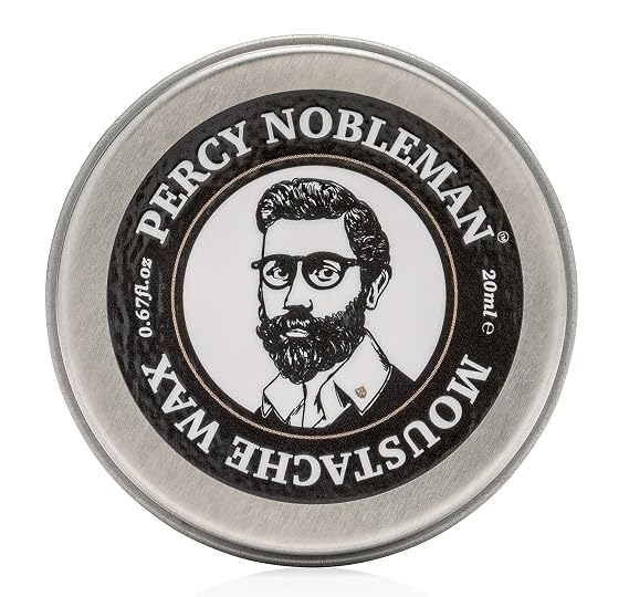 Percy Nobleman's Natural Mustache Wax, 1 Ounce