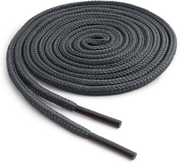Round Athletic Shoelaces 2 Pair Pack - Made in USA