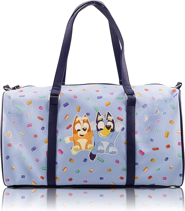 Stitch, Minnie, Mickey, Pooh, Harry Potter, or Jack Skellington 16" Leather Mini Travel Bag, Duffle Bag, Overnight Bag