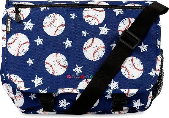 J World New York Terry Messenger Bag for Women Girls School Kids