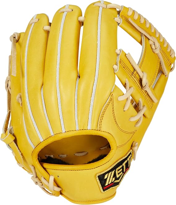 ZETT BPROG766 Hard Baseball Glove Pro Status, for Second Short, Kenta Imamiya Player Type, Right Throw