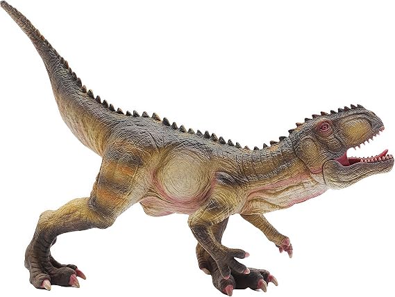 Gemini&Genius Giganotosaurus Dinosaur Toy, Dinosaur Figure, Giganotosaurus with Moveable Jaw Dino, Great for Storytelling, Birthday Cake Topper, Role Playing, Collection Dinos for Kids