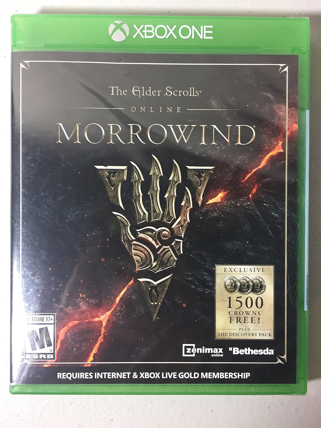 Bethesda 93155172210 Costco The Elder Scrolls Online Morrowind Exclusive 1500 Crowns Free Plus The Discovery Pack