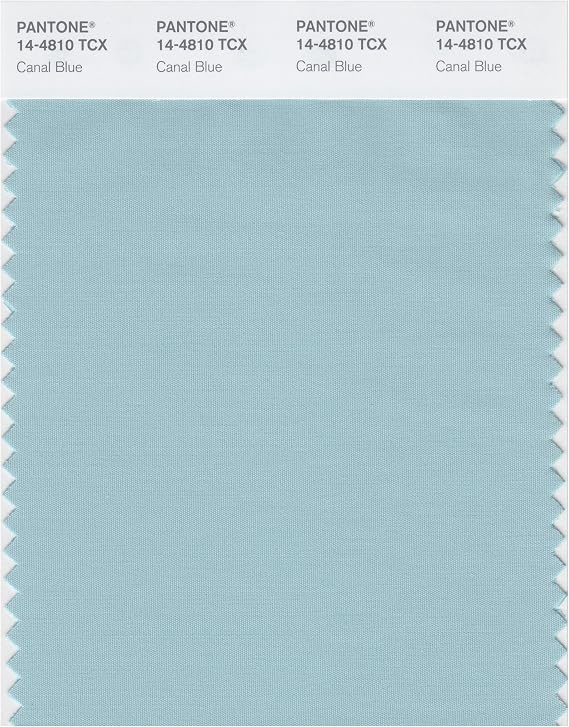 PANTONE SMART 14-4810X Color Swatch Card, Canal Blue