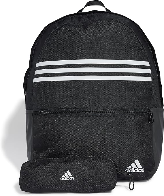 adidas Unisex Classic Horizontal 3-stripes Backpack Bag (pack of 1)