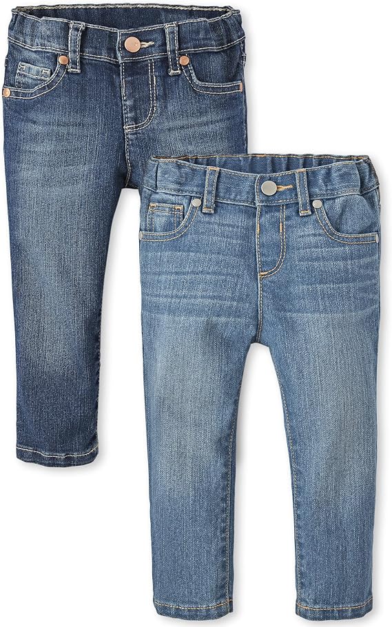 The Children's Place Baby Girls' and Toddler Skinny Jeans