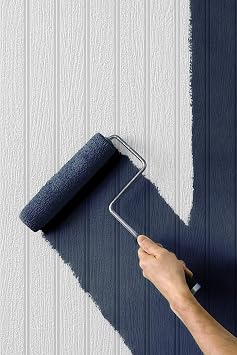 NextWall Faux Beadboard Paintable Peel and Stick Wallpaper (Off-White)