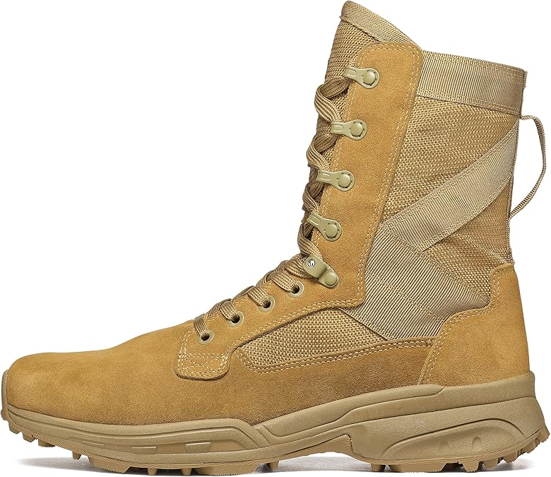 GARMONT TACTICAL T8 NFS 670 Suede Combat Boots | For Men and Women, AR670-1 Compliant, Designed for Military, Army and Air Force use, Lightweight