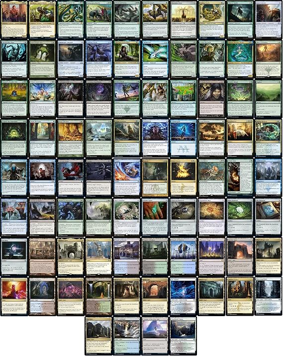Elite Commander Gates Deck - Sultai - Green Blue Black - EDH - Nine-Fingers Keene - 100 Card - Custom Magic The Gathering Deck - Very Strong!